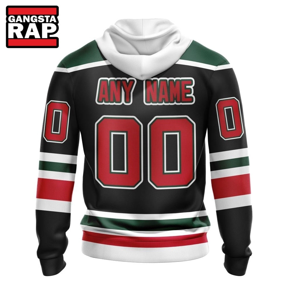 NHL New Jersey Devils Specialized Unisex Kits With Retro Concepts Hoodie, T Shirt