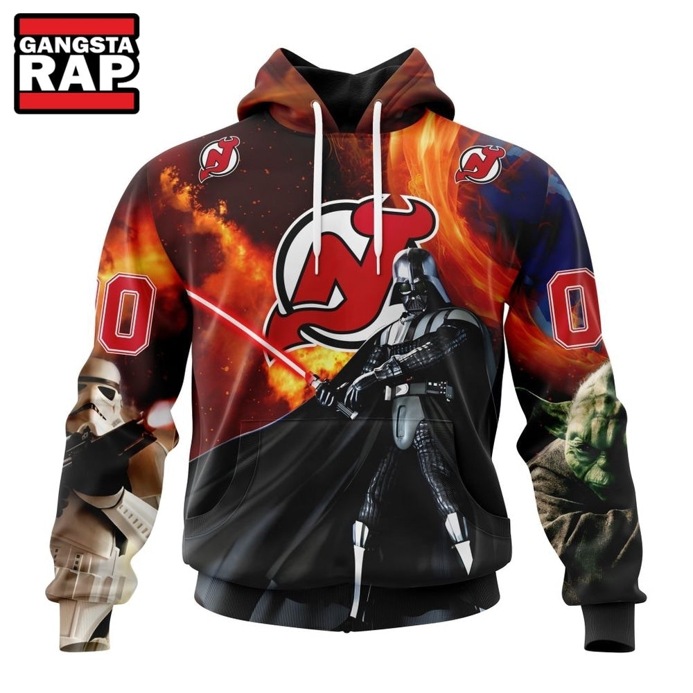 NHL New Jersey Devils x Star War Specialized Design Hoodie, T Shirt