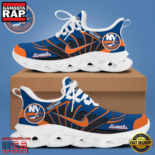 NHL Custom NameNew York Islanders New Design 2025 Max Soul Shoes Running Sneakers
