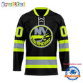 NHL New York Islanders Honoring Firefighters Lace Hockey Jersey