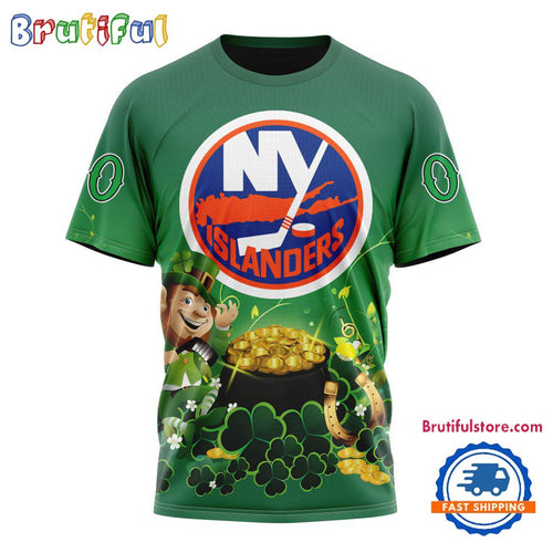 NHL New York Islanders Personalize St. Patrick’s Day Hockey Team T Shirt, Hoodie, Sweatshirt