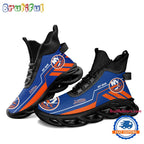 NHL New York Islanders Personalized Name Hockey Team Design High Top Max Soul Shoes