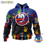 NHL New York Islanders Special Autism Awareness Personalization Hoodie, TShirt, Sweatshirt