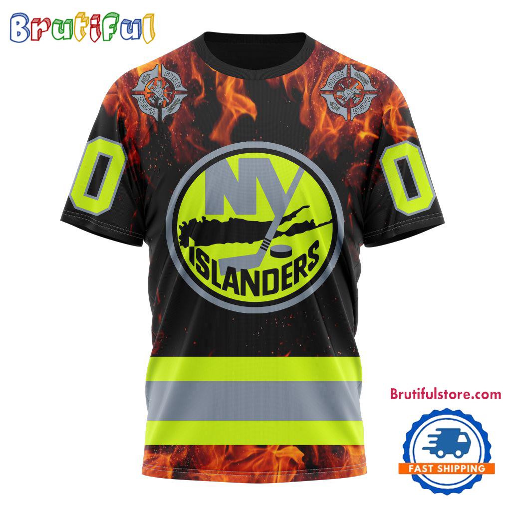 NHL New York Islanders Special Honoring Firefighters Design T Shirt, Hoodie, Sweatshirt