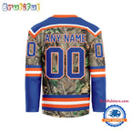 NHL New York Islanders Special Realtree Camo Hunting Hockey Jersey