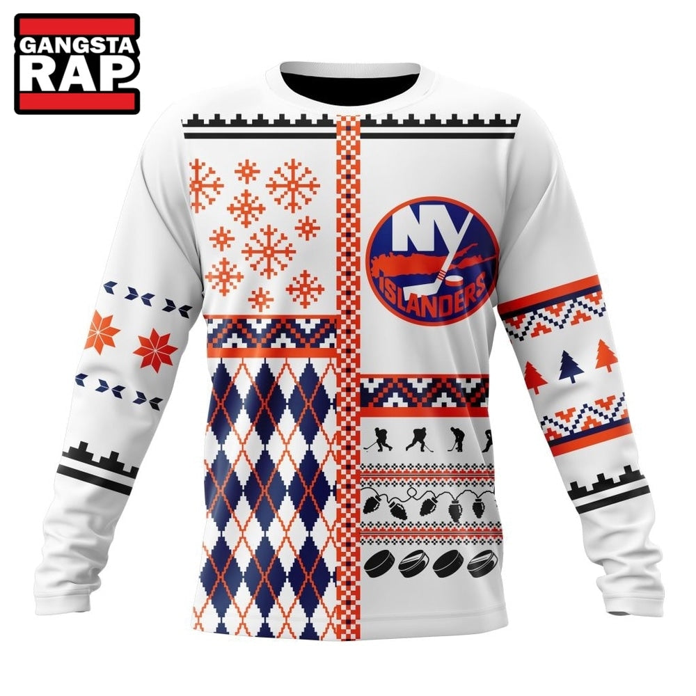 NHL New York Islanders Specialized Christmas Is Coming New Design Hoodie, T Shirt