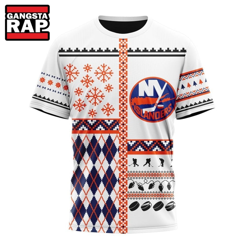 NHL New York Islanders Specialized Christmas Is Coming New Design Hoodie, T Shirt