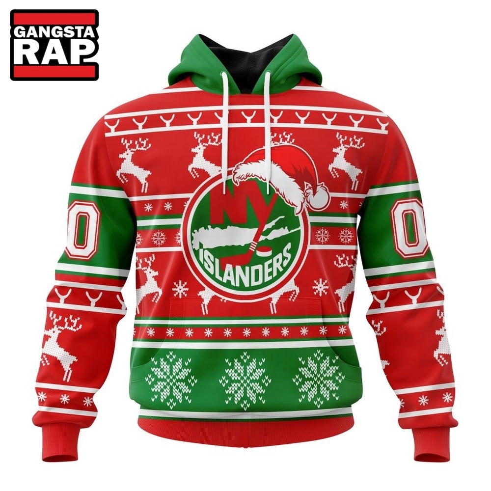 NHL New York Islanders Specialized Unisex Christmas Is Coming Hoodie, T Shirt