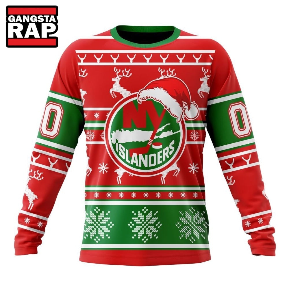 NHL New York Islanders Specialized Unisex Christmas Is Coming Hoodie, T Shirt