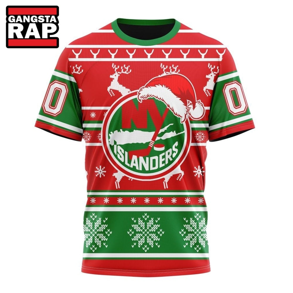 NHL New York Islanders Specialized Unisex Christmas Is Coming Hoodie, T Shirt