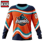 NHL New York Islanders Specialized Unisex Kits With Retro Concepts Hoodie, T Shirt