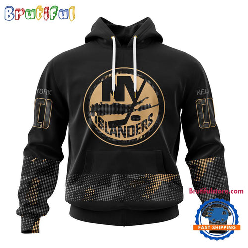 NHL New York Islanders Veterans Military Appreciation Design Hoodie, Sweatshirt, TShirt