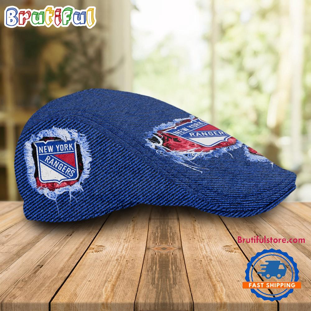 NHL New York Rangers Hockey Logo Team Design Jeff Cap