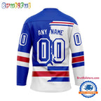 NHL New York Rangers Home Mix Away New Design Hockey Jersey