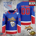 NHL Custom Name Number New York Rangers Jelly Roll New Design Hockey Jersey