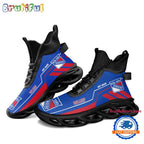 NHL New York Rangers Personalized Name Hockey Team Design High Top Max Soul Shoes