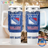 NHL New York Rangers Personalized Stanley Diamond Tumbler 40oz