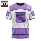 NHL New York Rangers Special Lavender Fight Cancer Hoodie, T Shirt