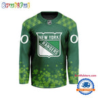 NHL New York Rangers St.Patrick’s Day New Design Hockey Jersey
