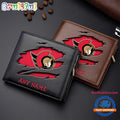 NHL Ottawa Senators Custom Name Wallet, Hockey Team Design Men’s Wallet