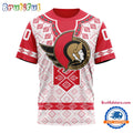 NHL Ottawa Senators Hockey Team Native Heritage Design T Shirt, Hoodie, Sweatshirt