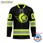 NHL Ottawa Senators Honoring Firefighters Lace Hockey Jersey