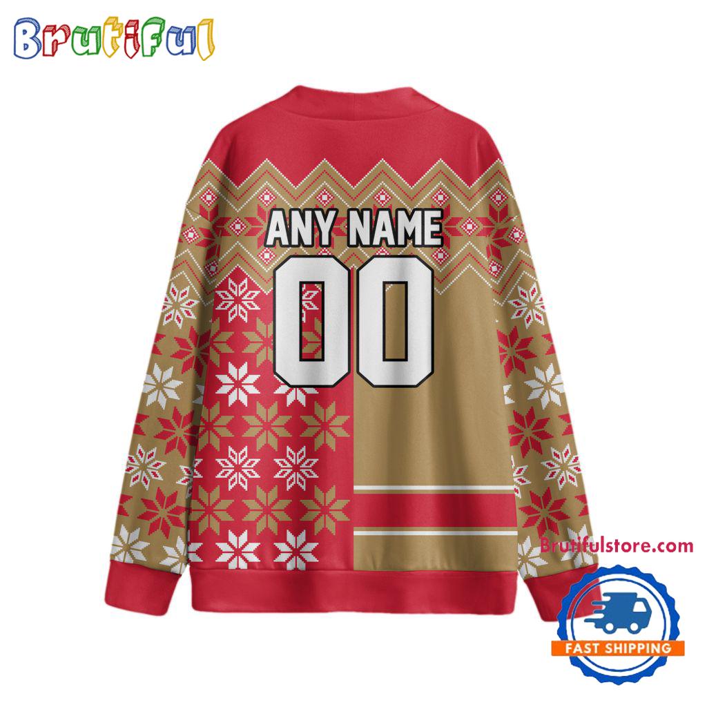 NHL Ottawa Senators Spcial Ugly Christmas Hockey Design Cardigan, Hockey Fans Cardigan Shirt