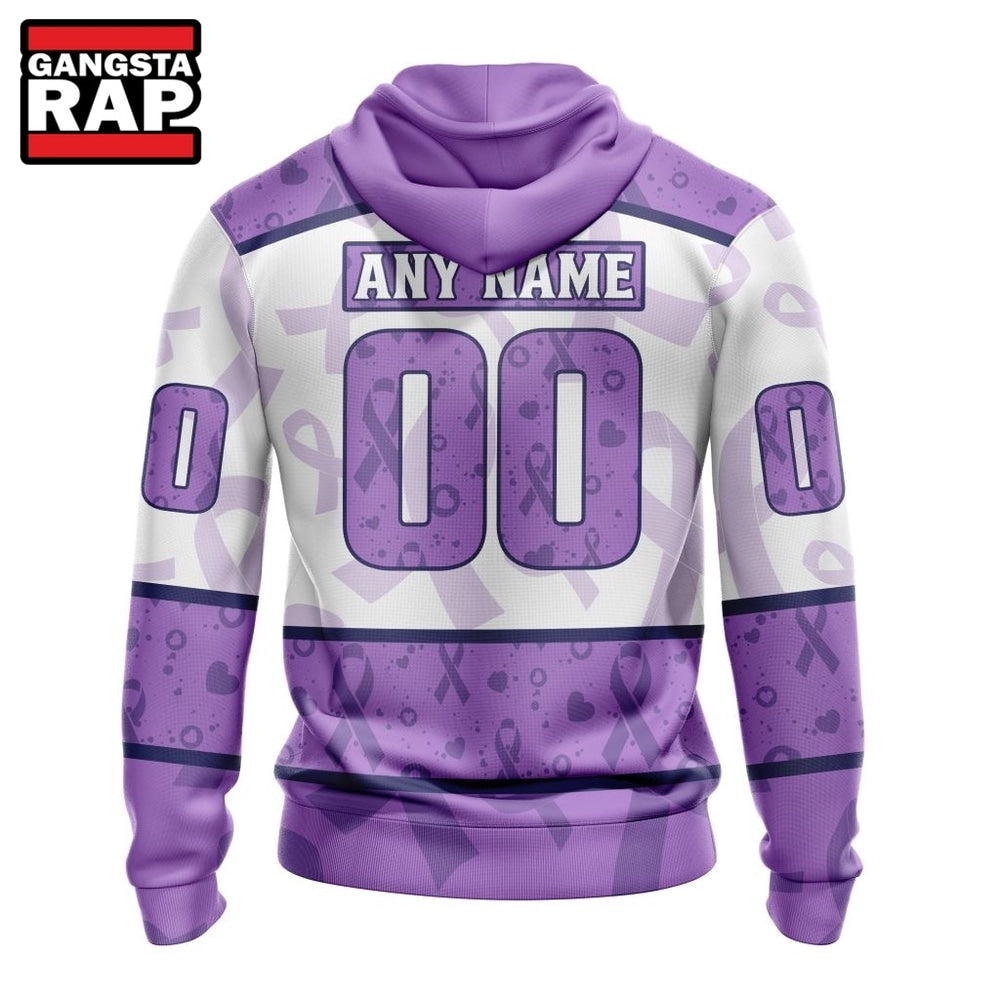 NHL Ottawa Senators Special Lavender Fight Cancer Hoodie, T Shirt