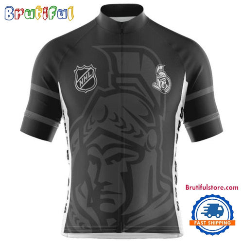 NHL Ottawa Senators Special Mono Cycling Jersey, Hockey Team Design Jersey