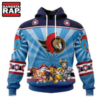 NHL Ottawa Senators Special Paw Patrol Kits Hoodie, Hoodie T-Shirt
