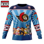 NHL Ottawa Senators Special Paw Patrol Kits Hoodie, Hoodie T-Shirt