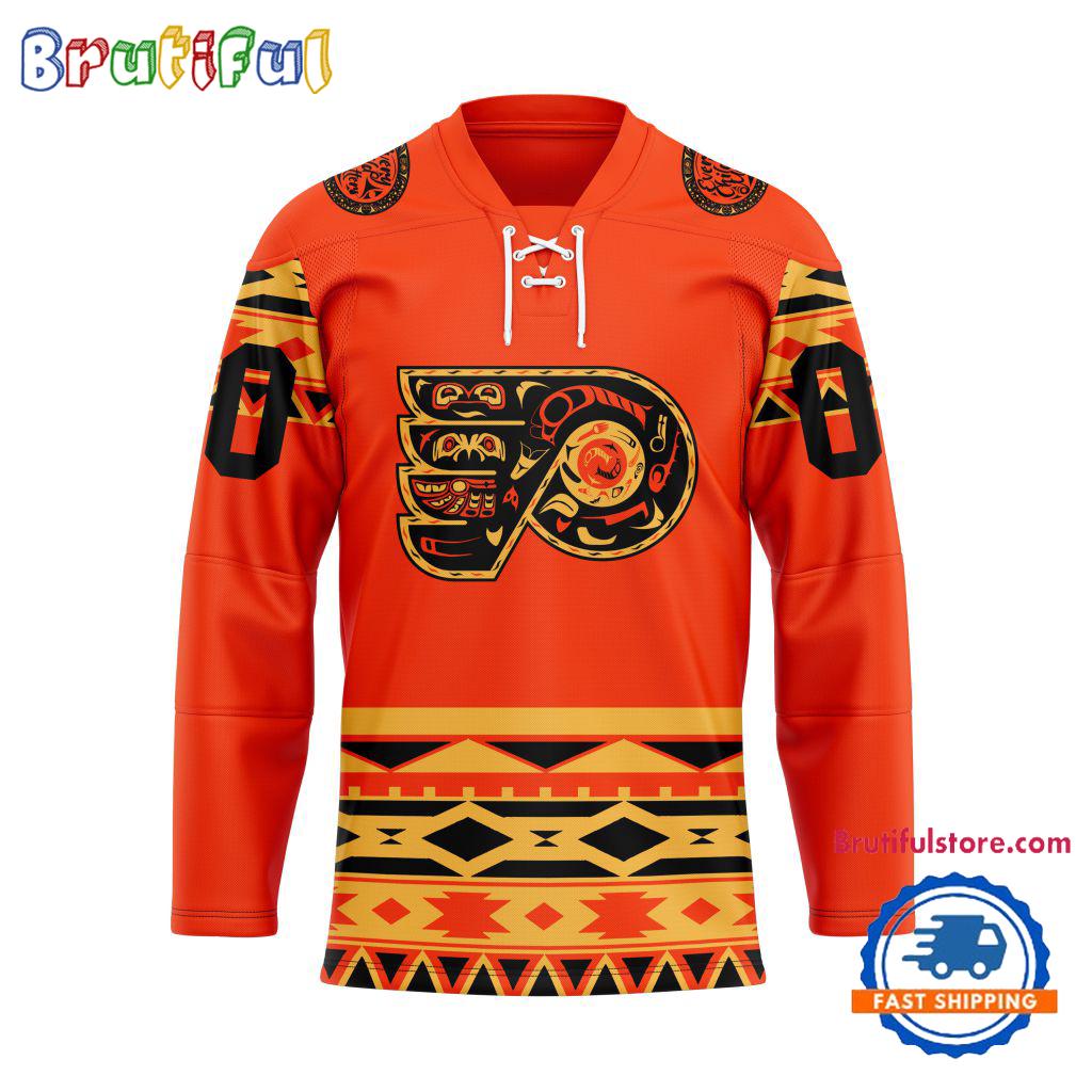 NHL Philadelphia Flyers National Day For Truth And Reconciliation Design Hockey Jersey, Sport Jersey Shirt