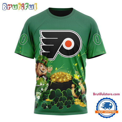 NHL Philadelphia Flyers Personalize St. Patrick’s Day Hockey Team T Shirt, Hoodie, Sweatshirt