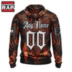 NHL Philadelphia Flyers Special Design Halloween With Skull Art Hoodie, T Shirt