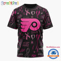NHL Philadelphia Flyers Special Pink Breast Cancer Awareness New Design T Shirt