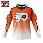NHL Philadelphia Flyers Special Retro Gradient Design Hoodie, T Shirt