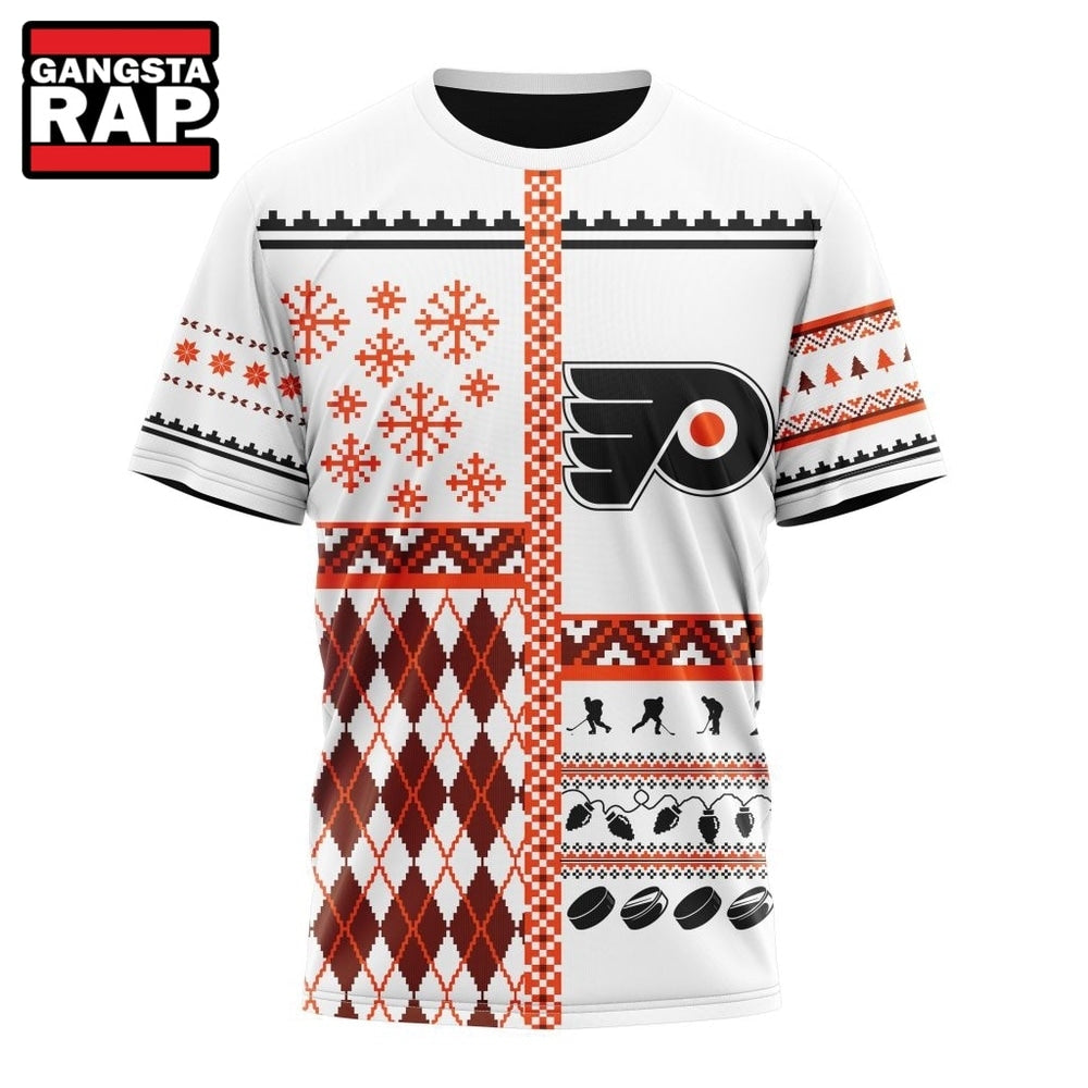 NHL Philadelphia Flyers Specialized Christmas Is Coming New Design Hoodie, T Shirt
