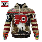 NHL Philadelphia Flyers Specialized Unisex Kits Remember Pearl Harbor Hoodie, T Shirt