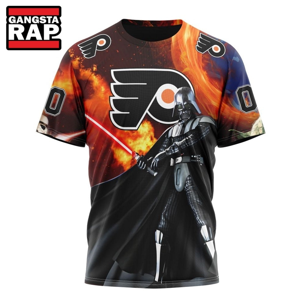 NHL Philadelphia Flyers x Star War Specialized Design Hoodie, T Shirt