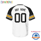 NHL Pittsburgh Penguins Hockey Team Design V-neck Mesh Short Sleeve Jersey