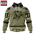 NHL Pittsburgh Penguins Special Camo Military Appreciation Hoodie, T Shirt