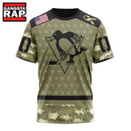 NHL Pittsburgh Penguins Special Camo Military Appreciation Hoodie, T Shirt