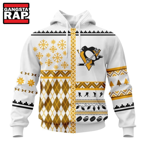 NHL Pittsburgh Penguins Specialized Christmas Is Coming New Design Hoodie, T Shirt