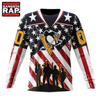 NHL Pittsburgh Penguins Specialized Kits For Honor USS Military Hoodie, T Shirt