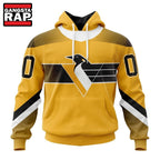 NHL Pittsburgh Penguins Specialized Unisex Kits With Retro Concepts Hoodie, T Shirt