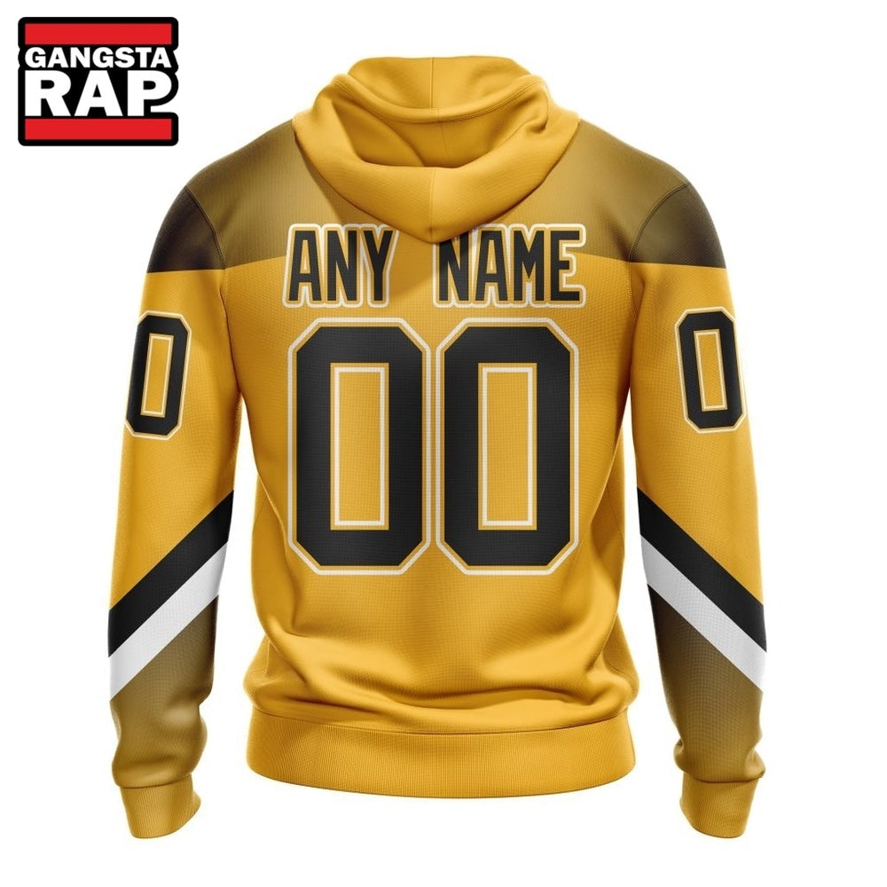 NHL Pittsburgh Penguins Specialized Unisex Kits With Retro Concepts Hoodie, T Shirt