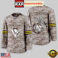 NHL Pittsburgh Penguins US Marine Corps Camo Hockey Jersey
