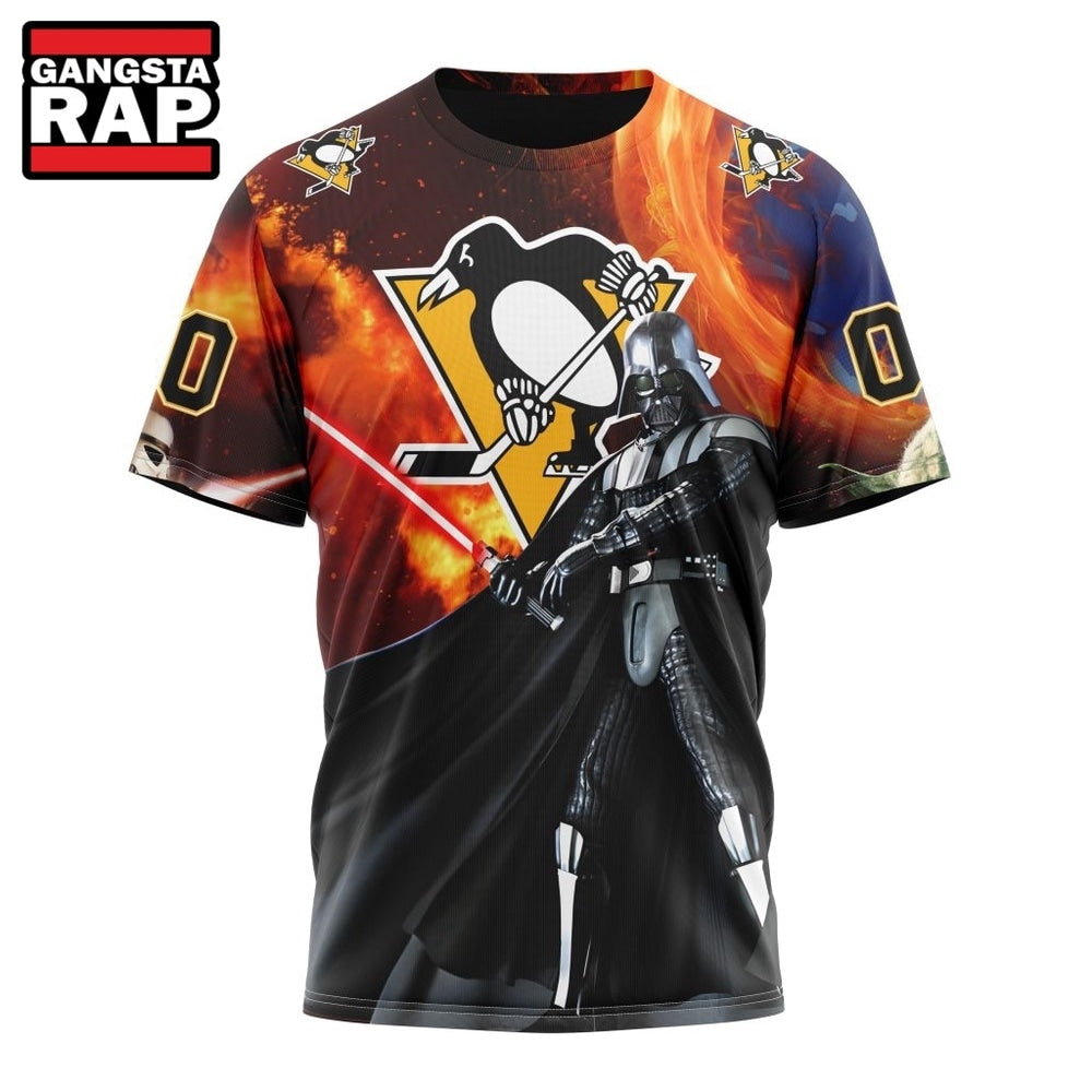 NHL Pittsburgh Penguins x Star War Specialized Design Hoodie, T Shirt