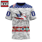 NHL San Jose Sharks Armed Forces Appreciation Design Hoodie, T Shirt