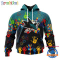 NHL San Jose Sharks Special Autism Awareness Personalization Hoodie, TShirt, Sweatshirt